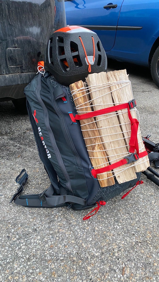 Les bûches de ce soir.