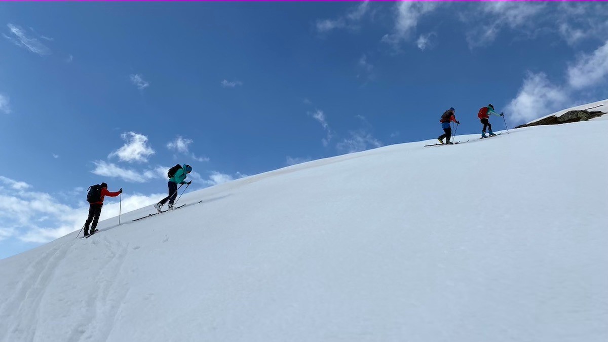 Les 4 jeunes bien sympas !