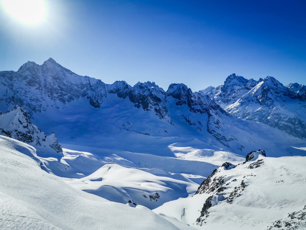 Neige Cordier, glacier d'Arsine