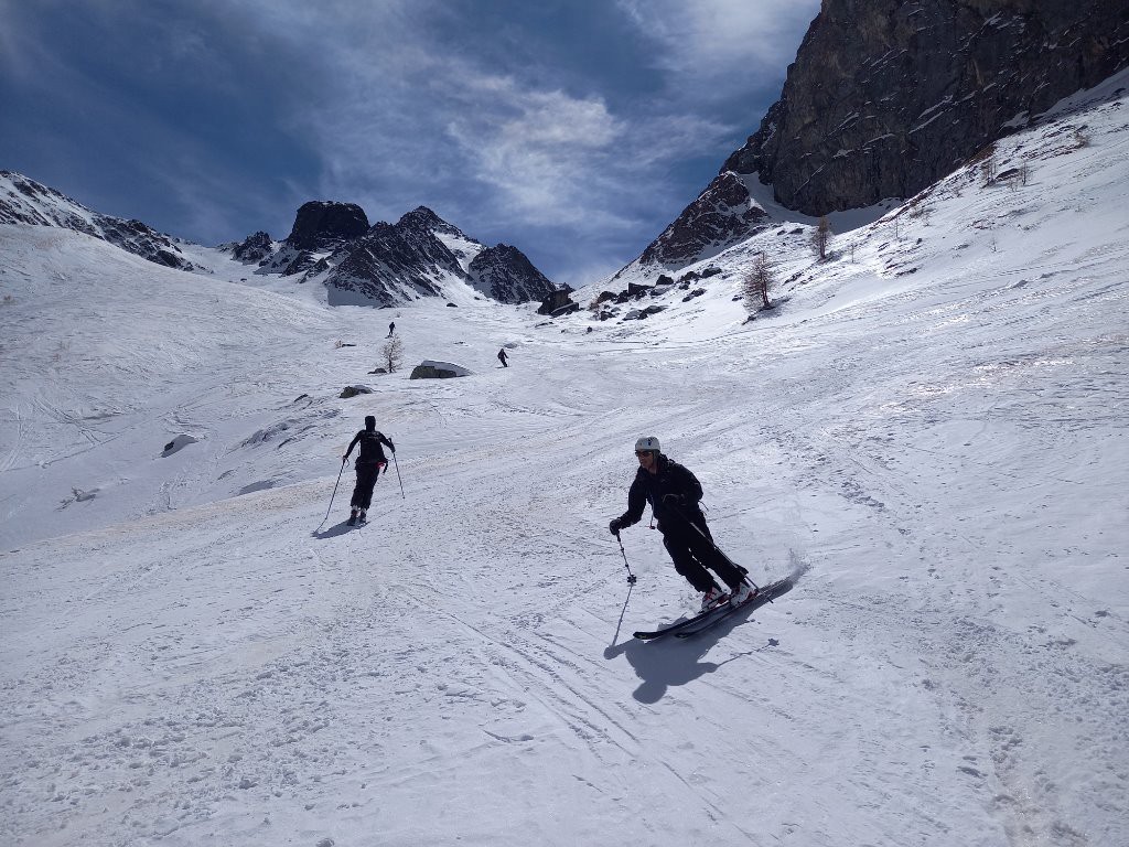 Descente Sagnes Longues