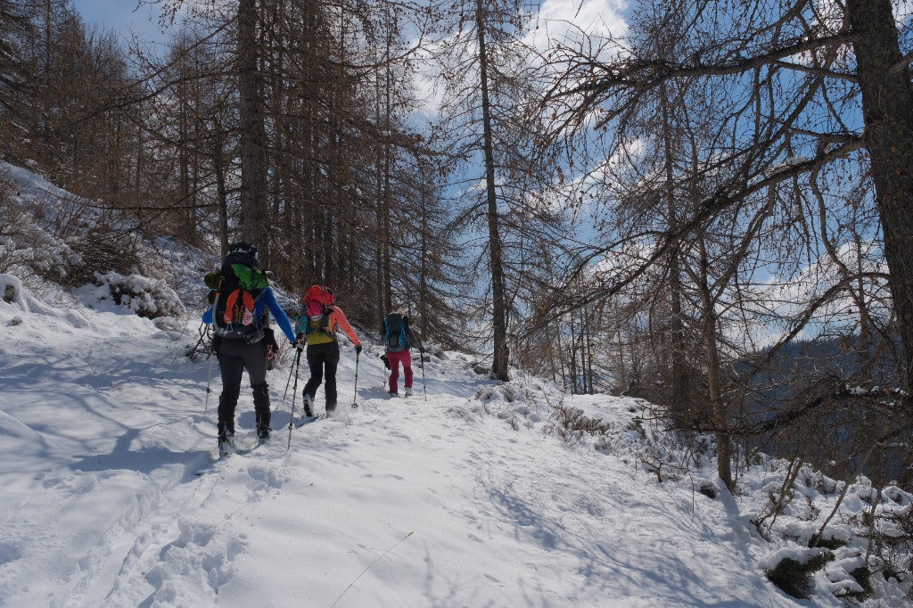J8 : en montant au Claï Inférieur