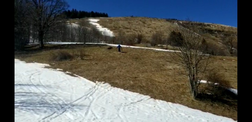 Un peu de ski sur herbe
