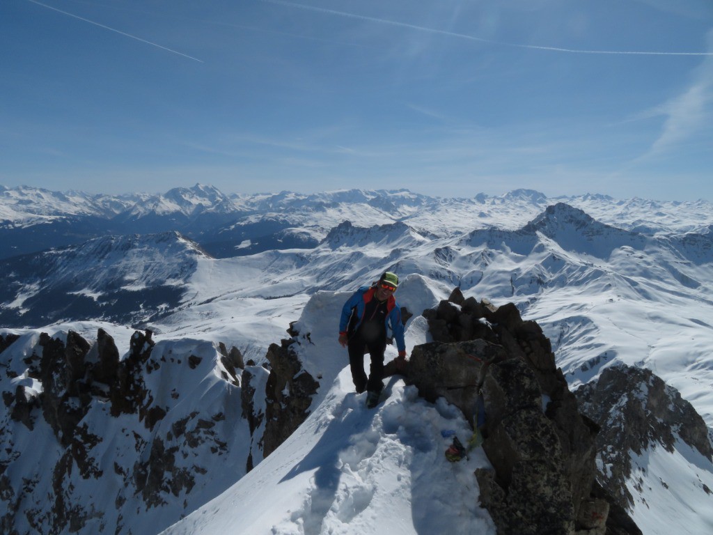 Grand Pic de la Lauzière, 2829 m.