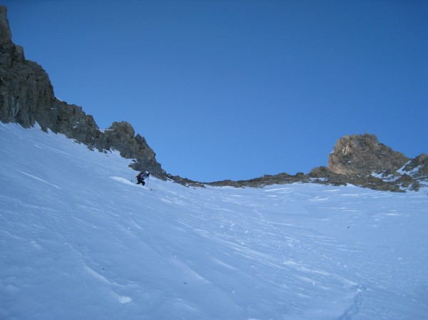 Et c'est partie!! : Bonne poudre dans le 1/3 supérieur!