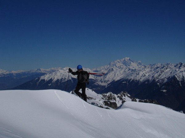 Sommet : Le mont Blanc et Sylvain : une grande histoire