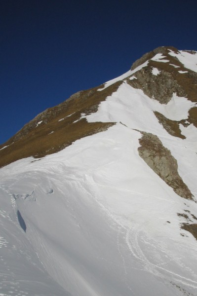 Arête de Coicon : L'arête qu'il est préférable de faire à pieds