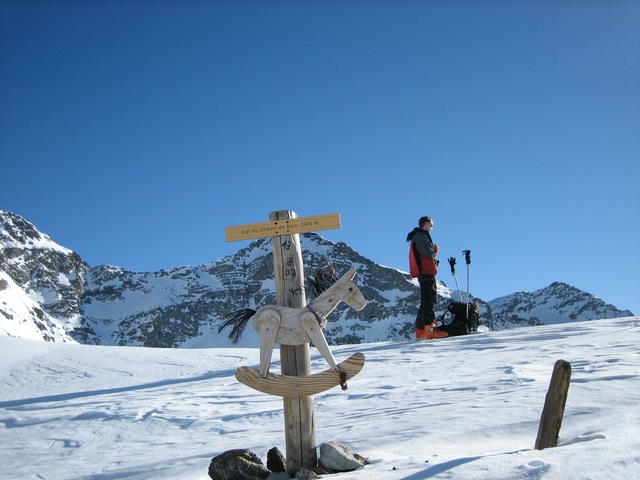 Col du Cheval de Bois : Le bien nommé :-)