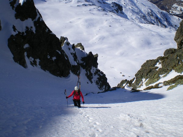 Tête de la Cicle : 1er tiers du couloir.