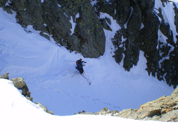 Tête de la Cicle : Au départ du couloir.
