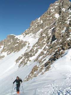 combe du pas de la claie : arrivée de dams 2.