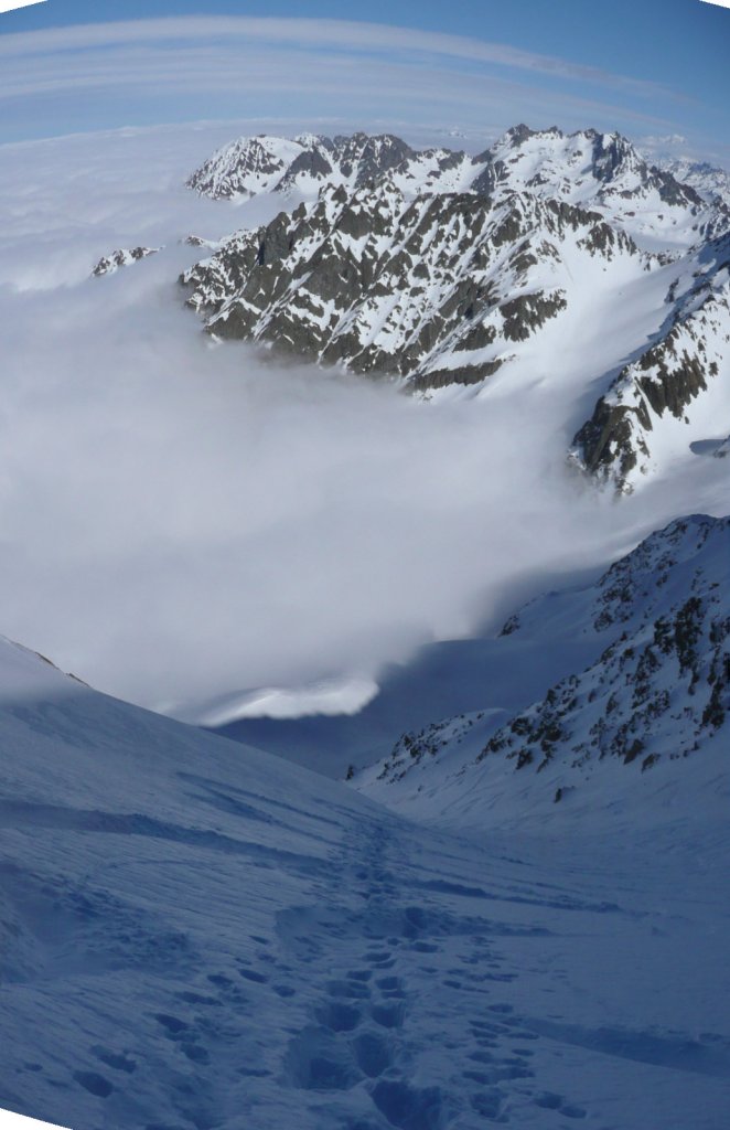 Dans la face : ambiance face nord