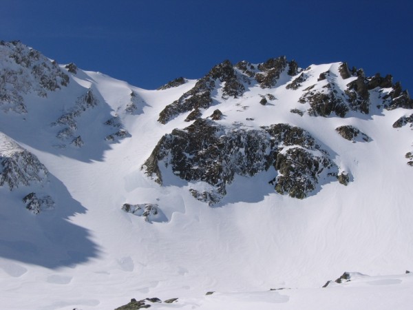 Pic Sud du Merlet : couloir NE
