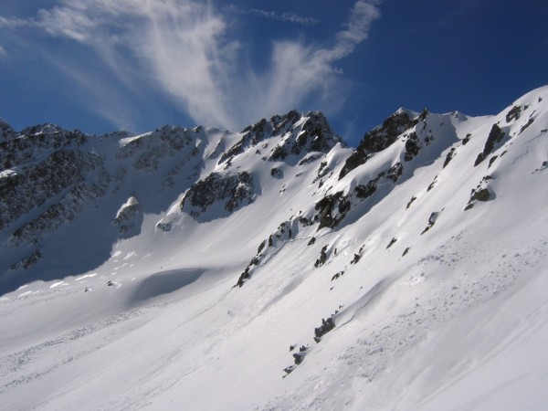 Merlet : en montant au Col du Merlet