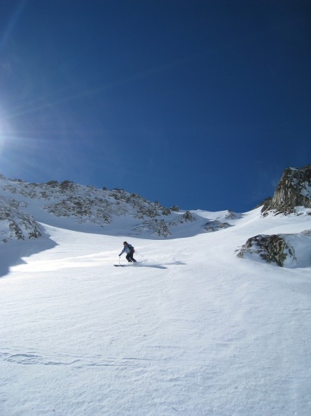 Couloir NE : vraiment très bon ce couloir!!