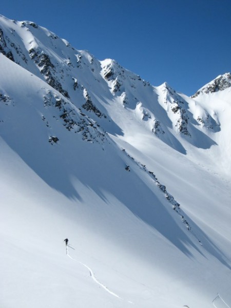 Col du Vouteret : Montée