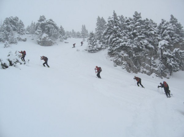Un  troupeau de skitouriens : Remettre dans l'ordre les noms des skitouriens