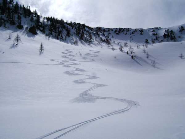 Lusco : Du beau ski!