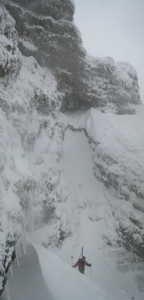 Cascade de l'Aigle : Avant de rejoindre la Croix Michel.