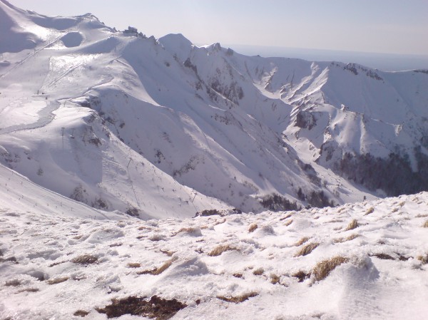 Sommet Cacadogne : Le Sancy, spot de couloirs (chuuuutt !)