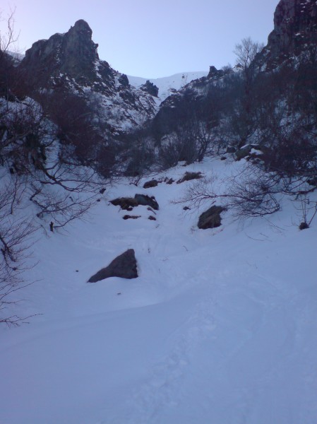 Couloir est Crebasse : allez, encore un petit effort, c'est la dernière montée (dommage, ce sera de loin la plus difficile...)