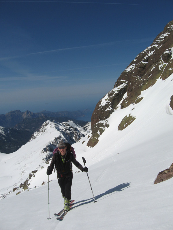 Foggiale : Jean-Chris arrivant à l'épaule de Foggiale.