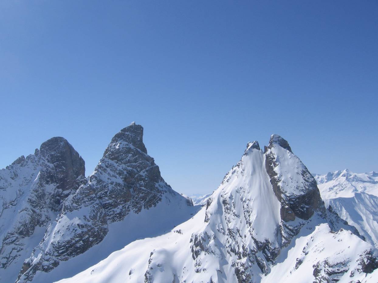 Les Aiguilles d'Arves : Superbe vue depuis le sommet