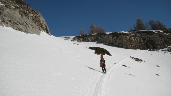 Sortie du couloir Guigou : La fin est beaucoup plus calme mais n'en est pas moins belle.