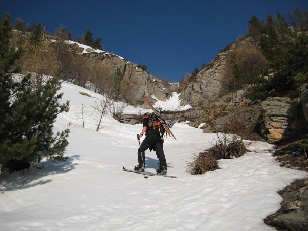 Couloir Guigou : Magnifique ambiance