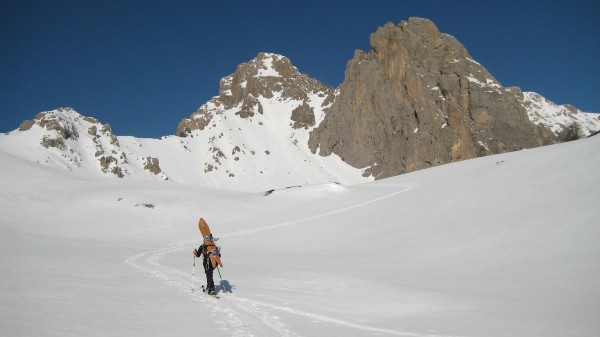 Tenailles : On monte en face.