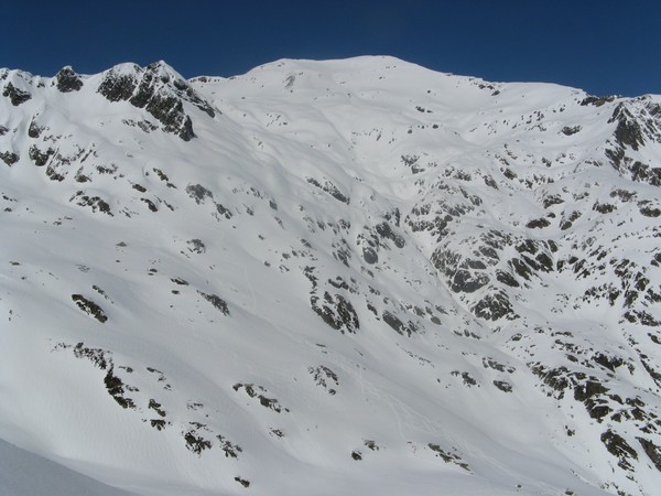 Le Buet : On reviendra... en partant un peu plus tôt... la face chauffe vite !!