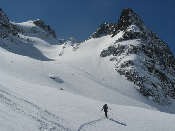 Glacier du mort : Trace physique...