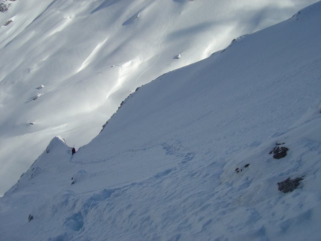 Dans la face : Neige top