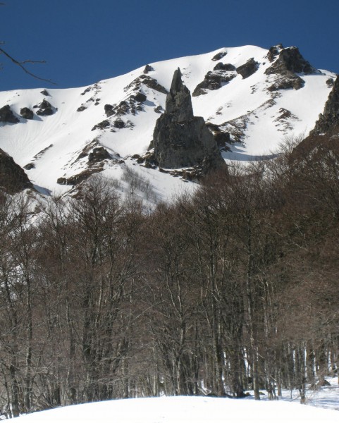 Puy Ferrand : Depuis la vallée de Chaudefour