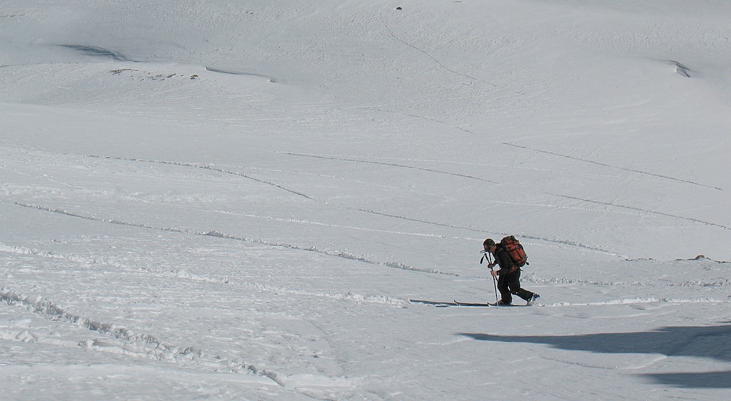 Couloir Nord : Quelques conversions pour arriver au pied du couloir