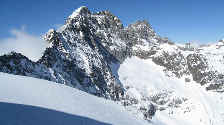 Enfilade : Cime du Vallon / Olan / Brêche de l'Olan