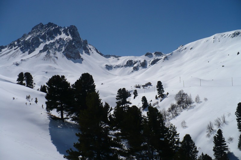 Vallon du Lavoir : Vallon du Lavoir depuis le Lavoir (1923m).