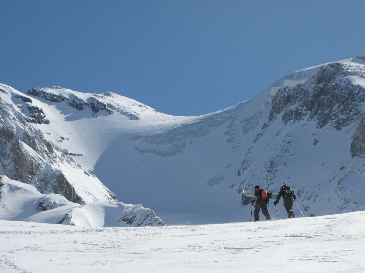 Les Grands couloirs : La journée s'annonce belle