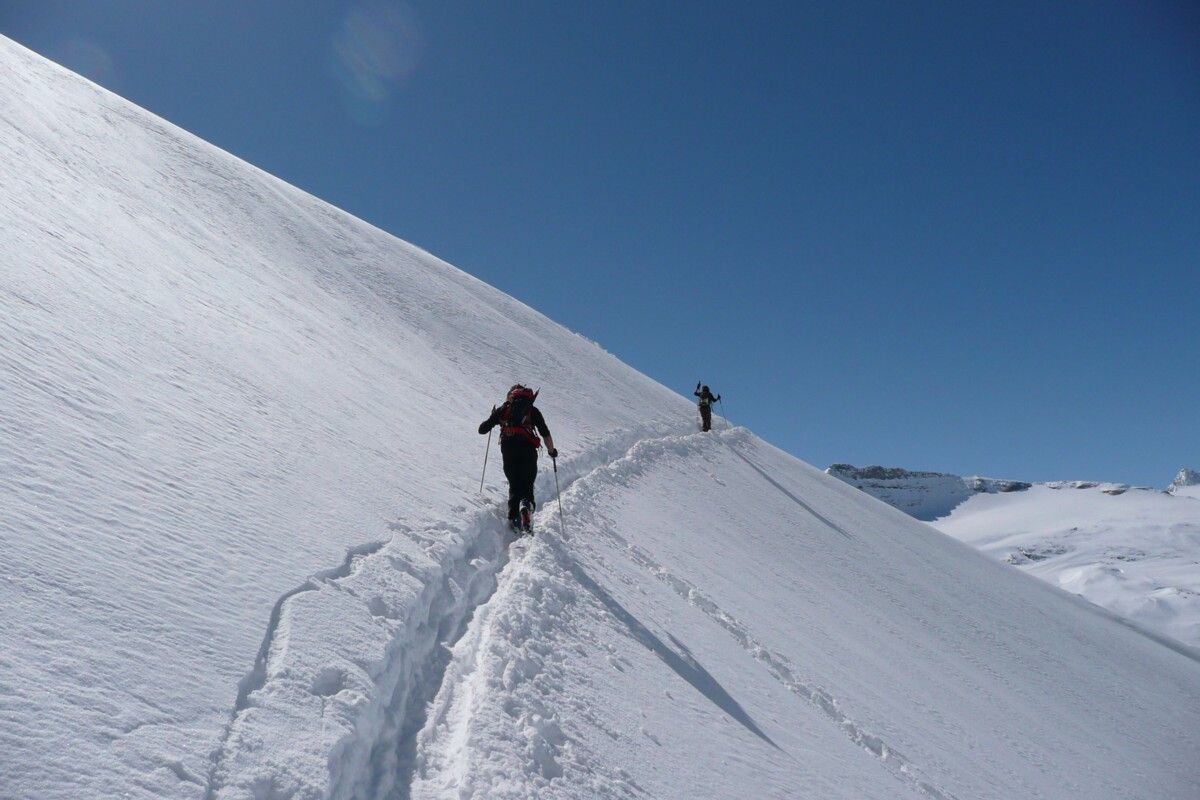 Trace confortable : 5 randonneurs nous ont précédé. Merci pour la trace