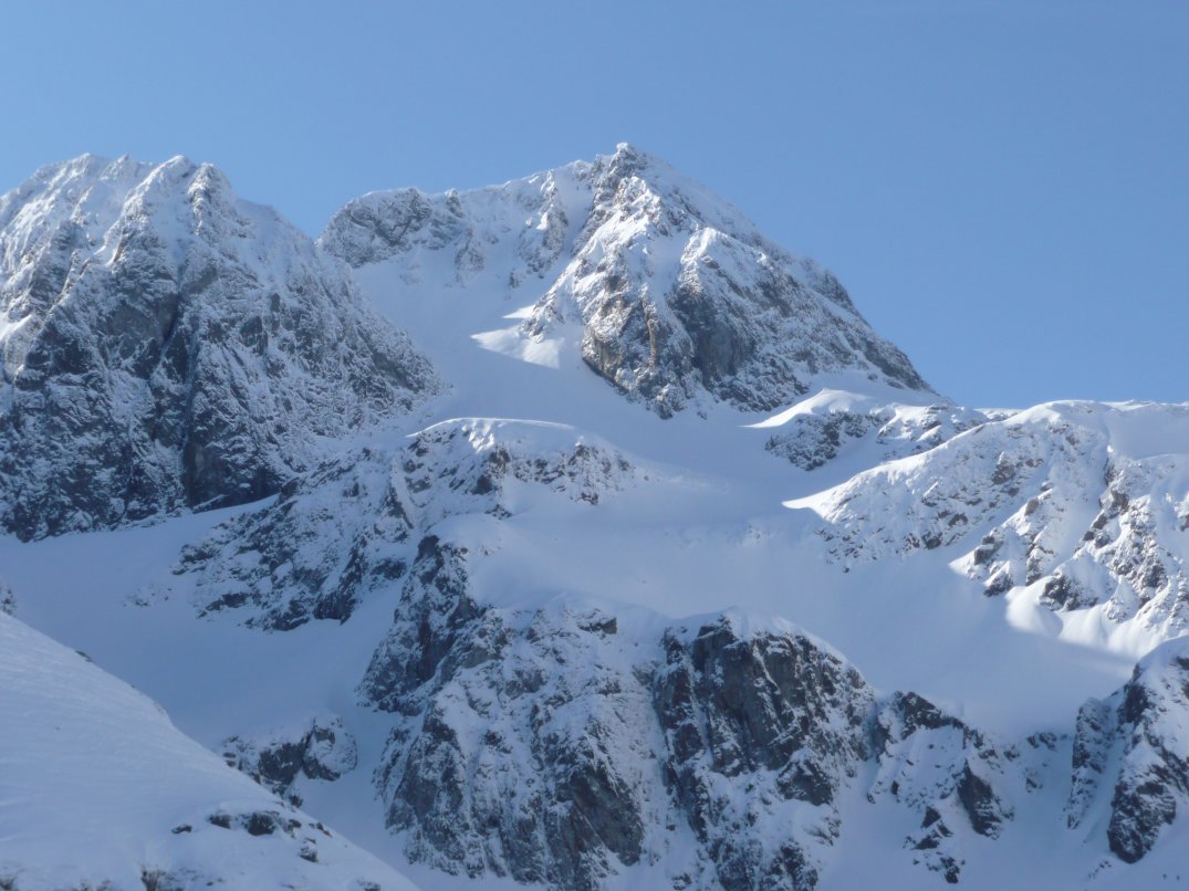 Pic de la Pierre & couloir : quand on vous dit que c'était gavé !