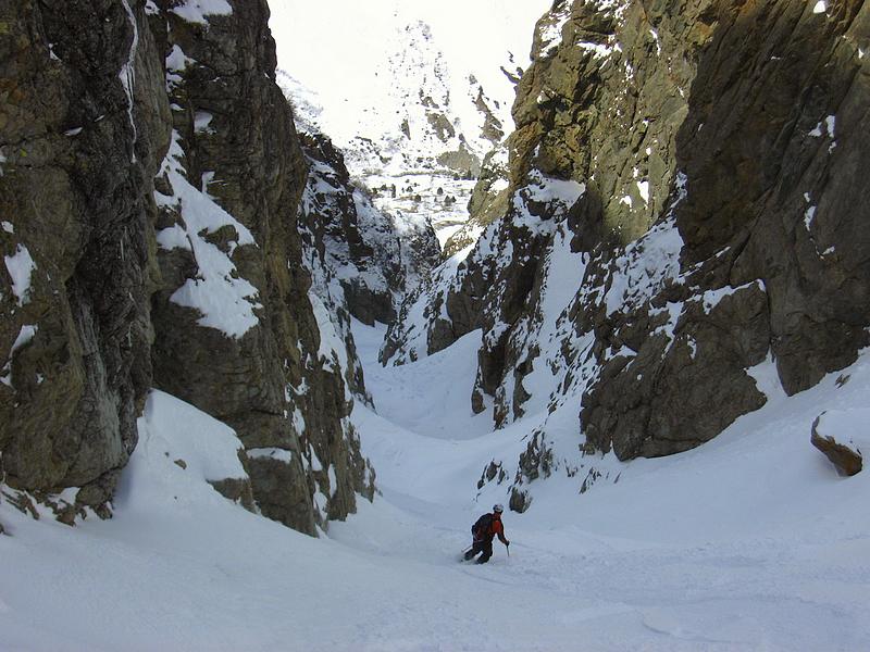 Flambeau des Ecrins : Une gorge profonde au top!