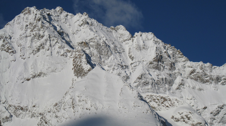 Cime de l'Encoula : Ambiance hivernale, à quand la face Nord à ski ?