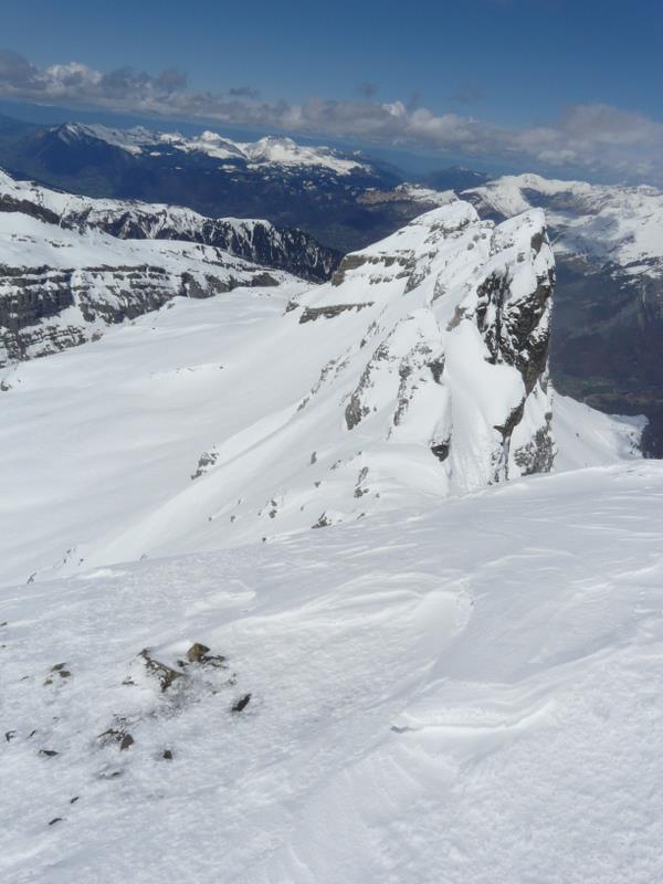 Tête à l'Âne : Vue sur la Pte de Chardonnière au N