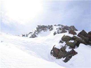 descente roche noire : c'était pas si mauvais croute et carton