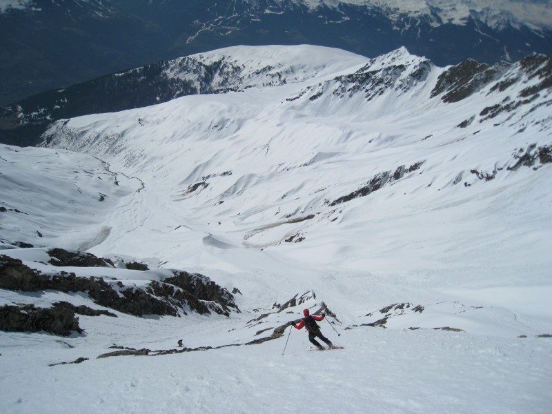 Leisette : bonne neige pour cette section!!