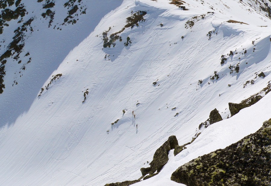 Col des isards : Les dernières pentes du Col des Isards .