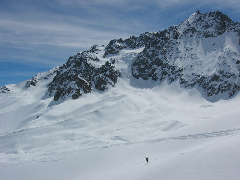 Les Agneaux : Moquette sur le glacier d'Arsine