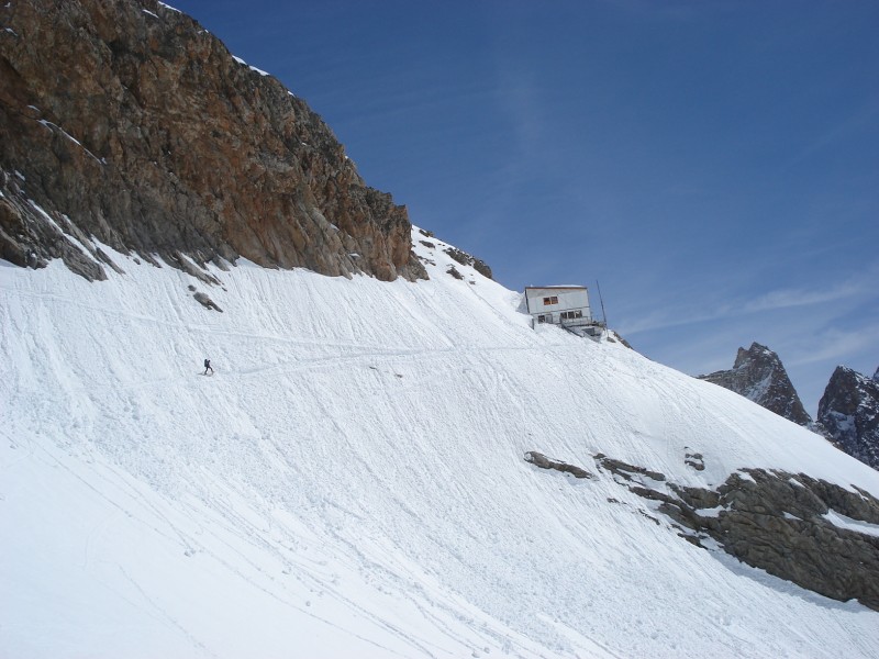 Tour de la Meije 2008 : On approche le refuge du promontoire