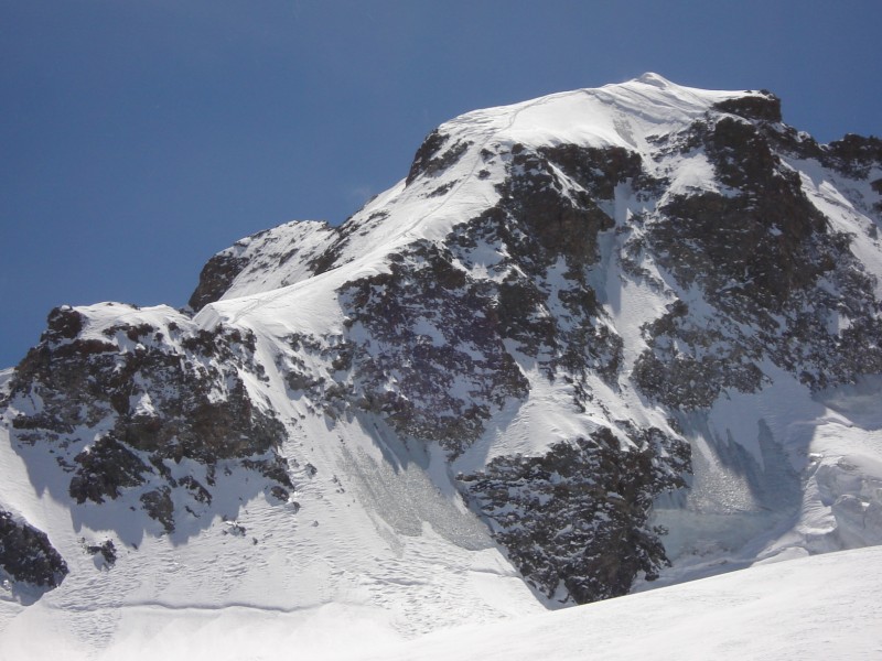 Tour de la Meije 2008 : Nous avons fais la trace pour aller au sommet de la Meije orientale.