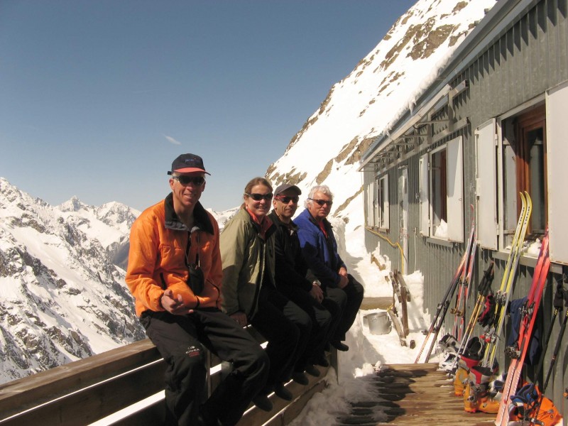 Tour de la Meije 2008 : Le sourire après la belle descente en poudreuse depuis le col de la Lauze.