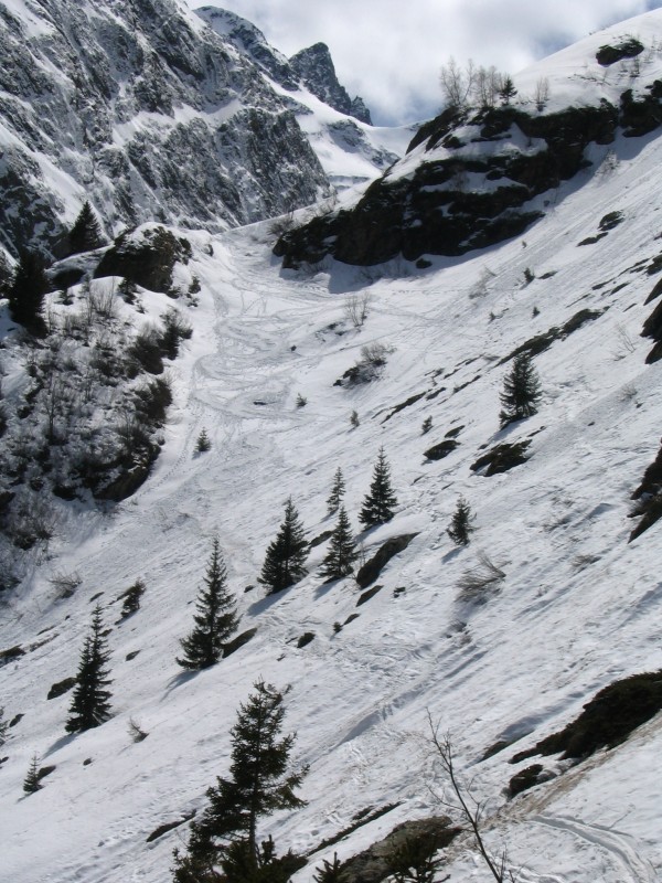 collu : le passage clé pour acceder au vallon